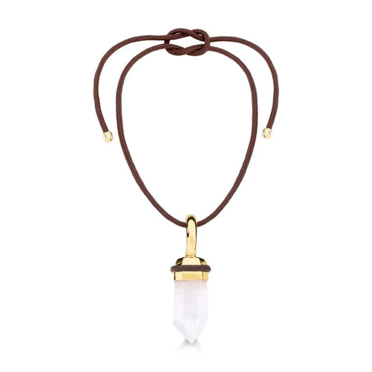 MARBELLA NECKLACE BROWN FLASH SALE