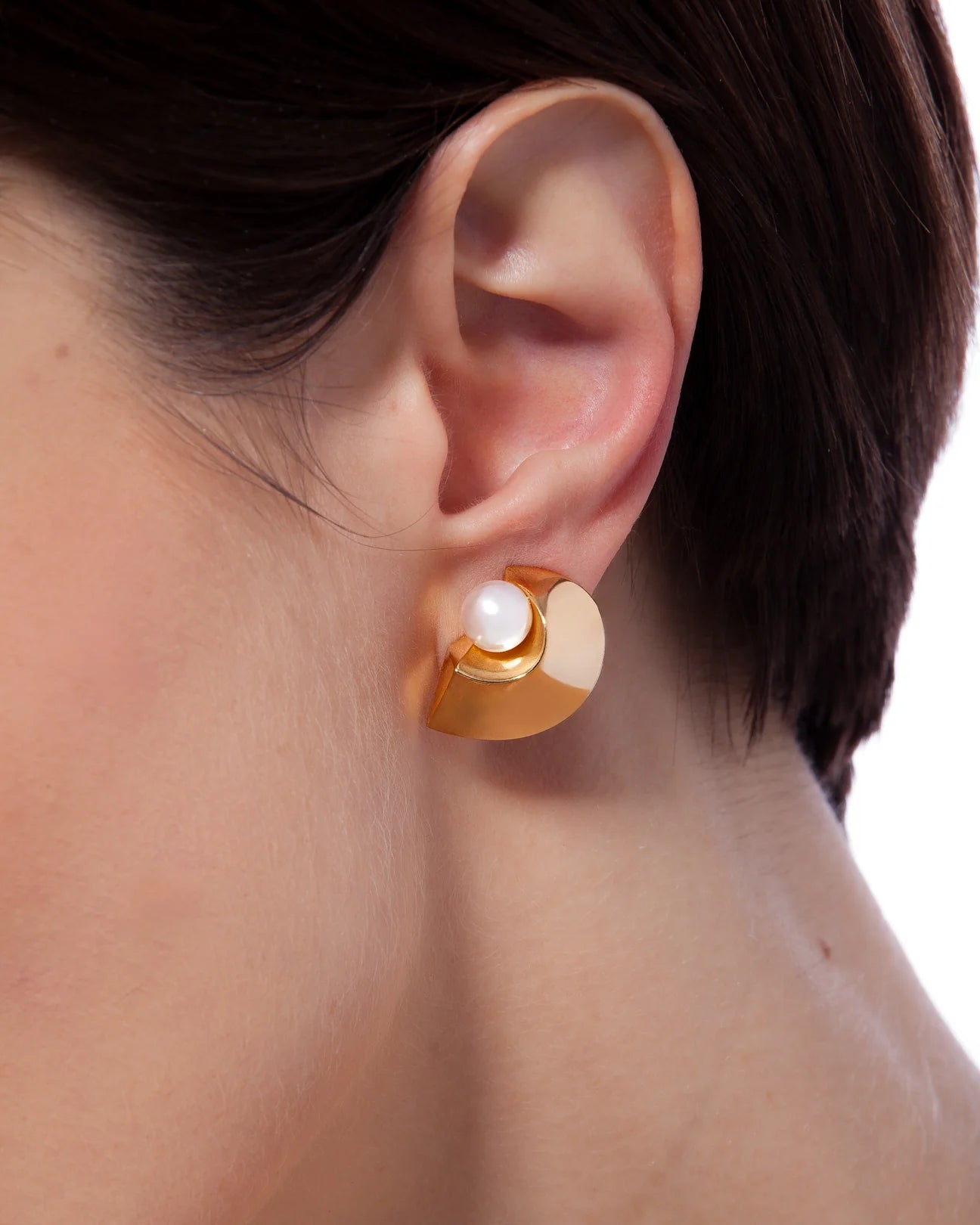 PAUSA EARRING PEARL- ECOA