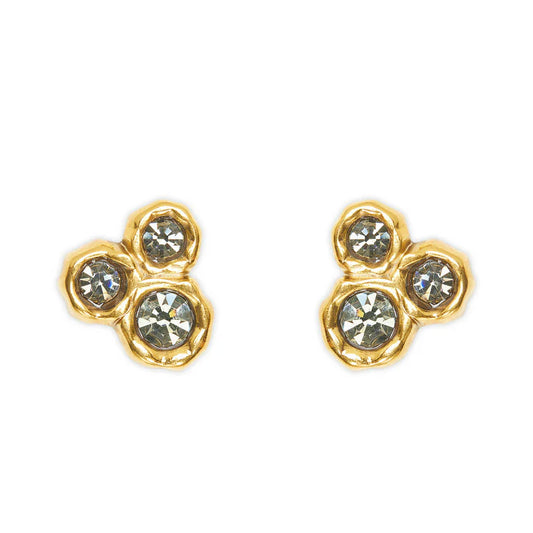 EARRING CLASSIC TRIPLE S BLAC DIAMOND - LUMIERE