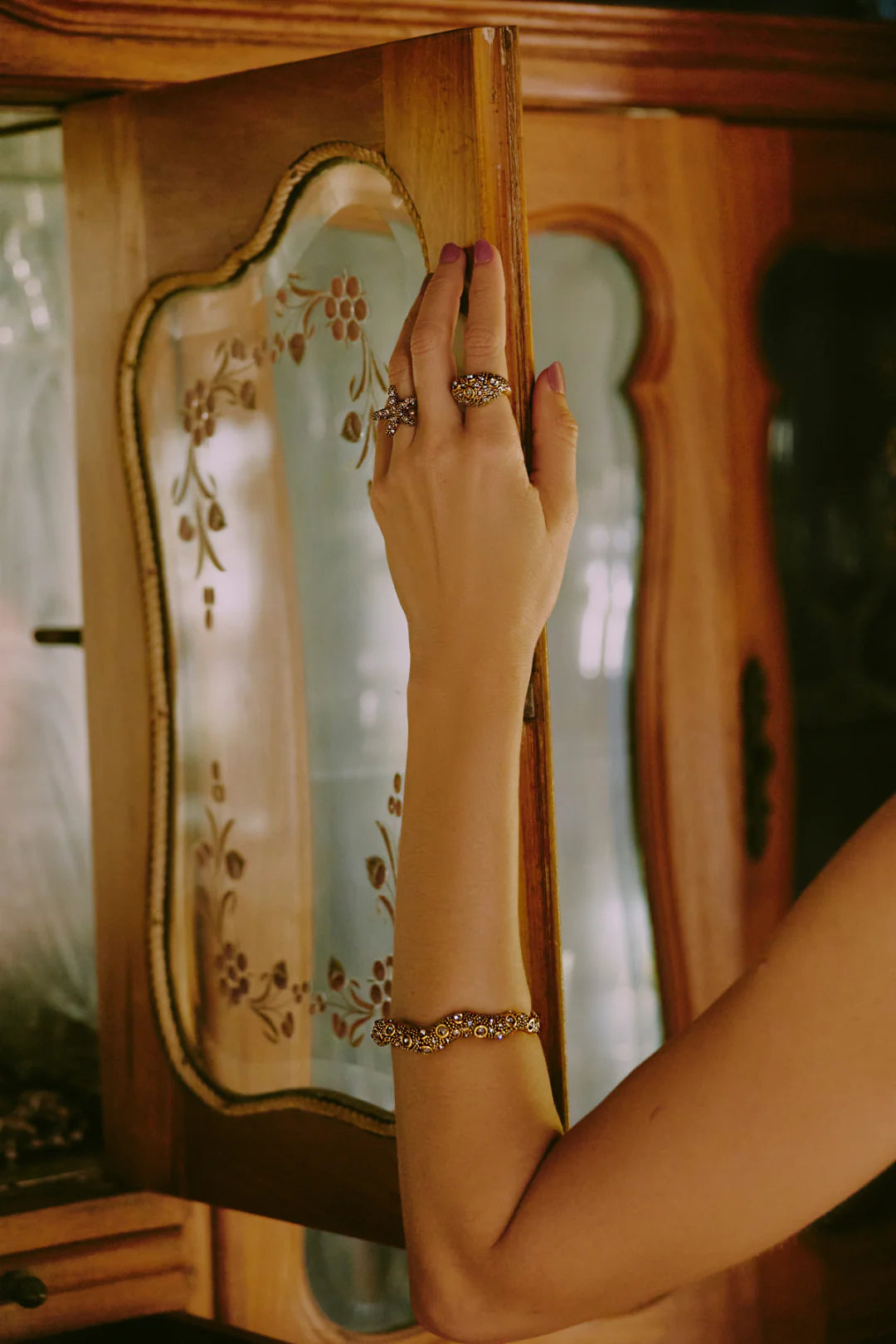 BRACELET MARÉ STUDDED CONCEPT - LUMIERE