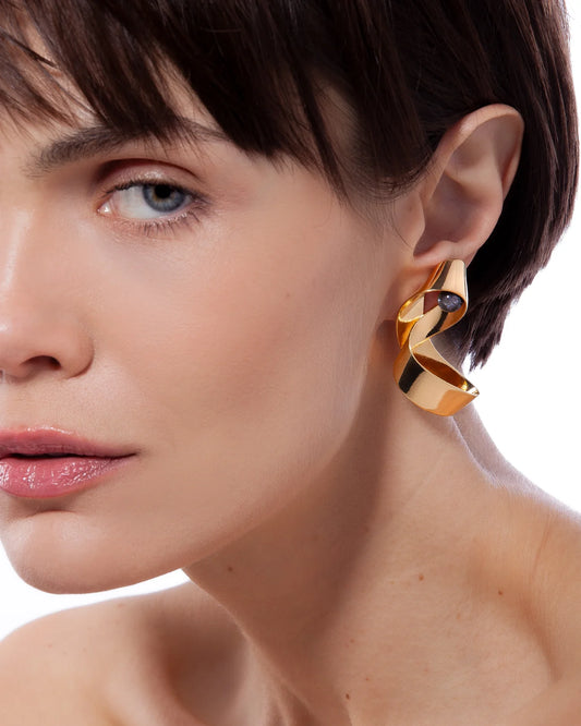 CONEXAO EARRING - LABRADORITE - ECOA