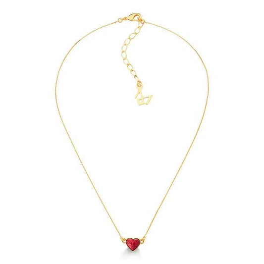 PRINCESS LOVE NECKLACE - RED FELDSPAR - ICONIC