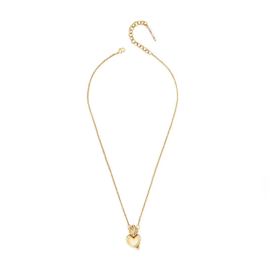 COLAR AMOR SAGRADO PG M POLIDO OURO - CORRENTE 40 CM