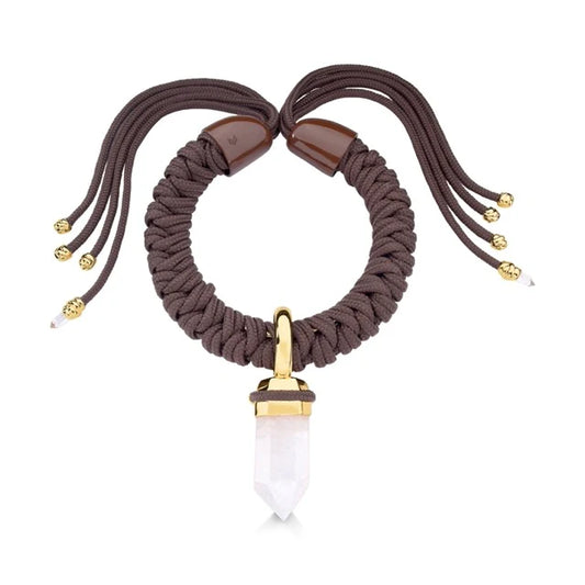 MARBELLA NECKLACE BROWN FLASH SALE