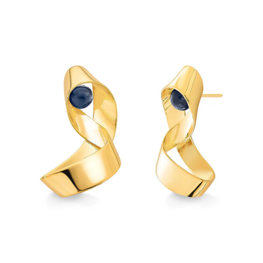 CONEXAO EARRING - LABRADORITE - ECOA