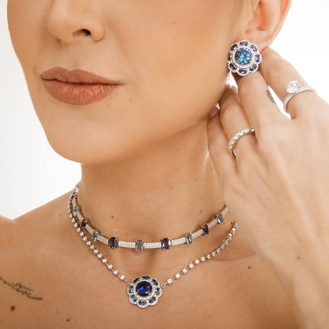 JASMIN SET - SAPPHIRE - ETERNO