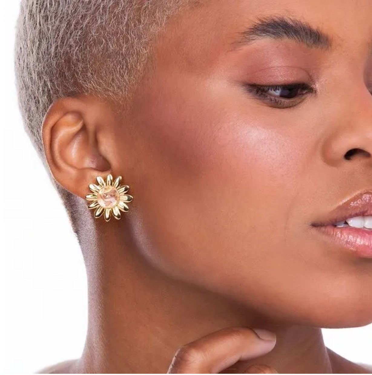 JARDIM EARRING - CRYSTAL - ICONIC DESEJO