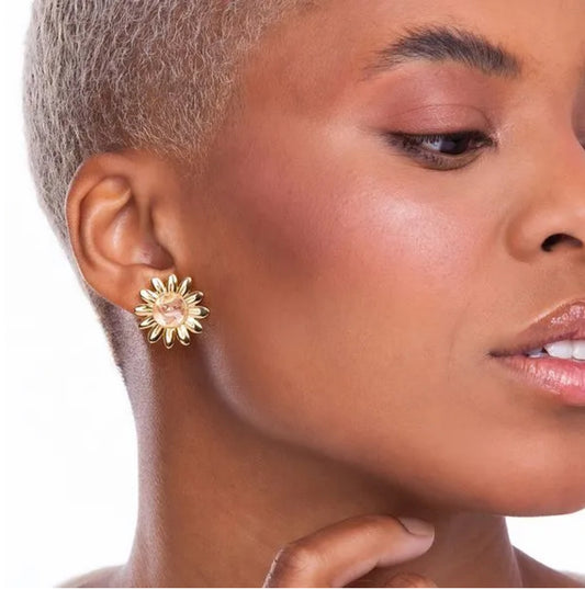 JARDIM EARRING - CRYSTAL - ICONIC DESEJO