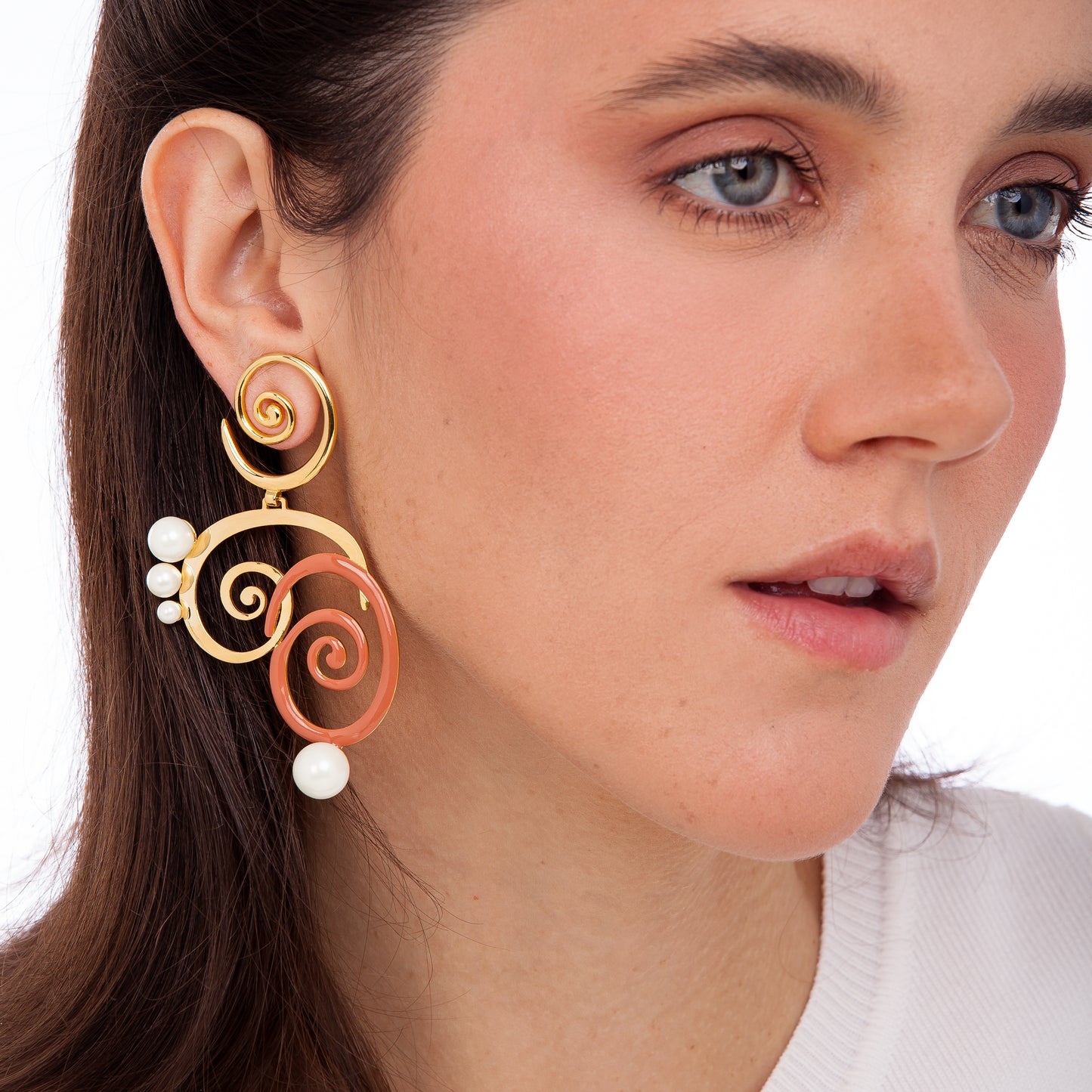 EARRING SAINT-TROPEZ TERRACOTA - FLASH SALE