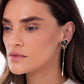 DELIRIO EARRING GREY RESIN - ICONIC DESEJO