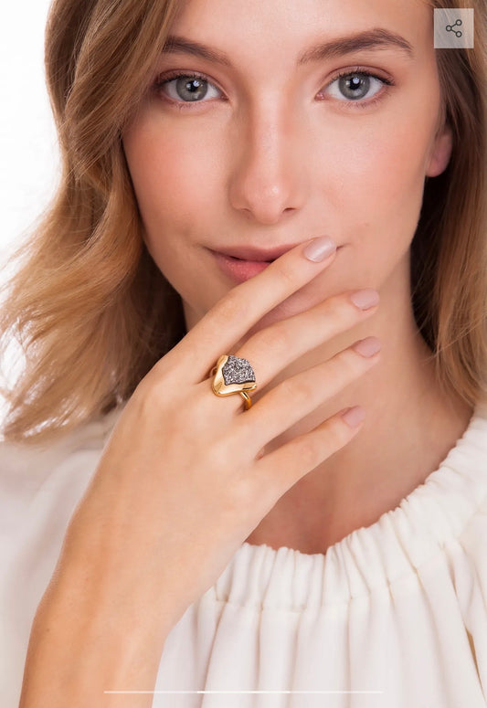 TERRE RING - METALIZED DRUZE - ICONIC DESEJO
