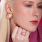 CANDY RING - PINK  - RHODOCHROSITE - ICONIC