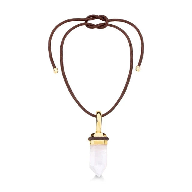 MARBELLA NECKLACE BROWN FLASH SALE