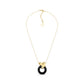 NECKLACE APEGO - BLACK OBSIDIAN - TRAJETOS