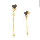 DELIRIO EARRING GREY RESIN - ICONIC DESEJO