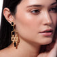 AION EARRINGS BLACK OBSIDIAN - FLASH SALE