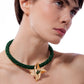KAZE CHOKER GRENN JASPER- ECOA