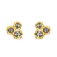 EARRING CLASSIC TRIPLE S BLAC DIAMOND - LUMIERE