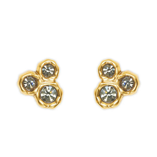 EARRING CLASSIC TRIPLE S BLAC DIAMOND - LUMIERE