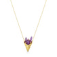 GELATO NECKLACE - AMETHYST- SALE