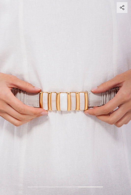 BOLD BELT BEIGE FELDSPAR - ICONIC DESEJO