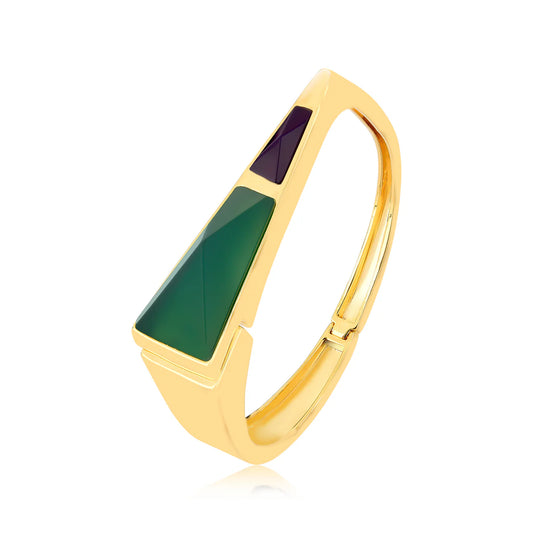 LEGADO BRACELET GREEN AGATE - PURPLE AGATE - ANCESTRAL