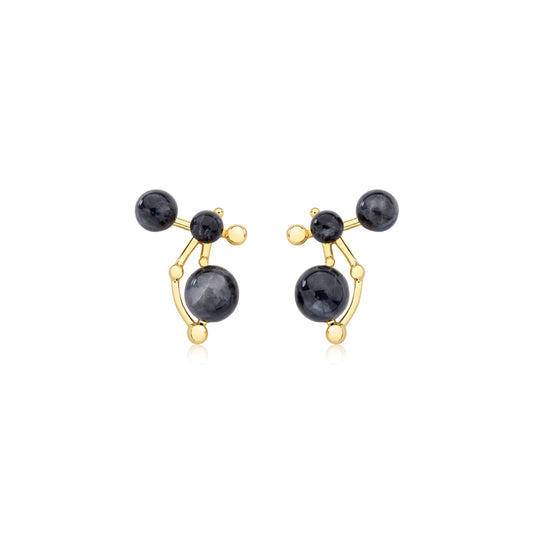 ORVALHO EARRING - CAT'S EYE - FLORESCER