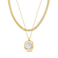 SOLEIL BABY NECKLACE MOTHER OF PEARL - ICONIC