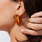 CRETA EARRING - TERRACOTTA- FLASH SALE