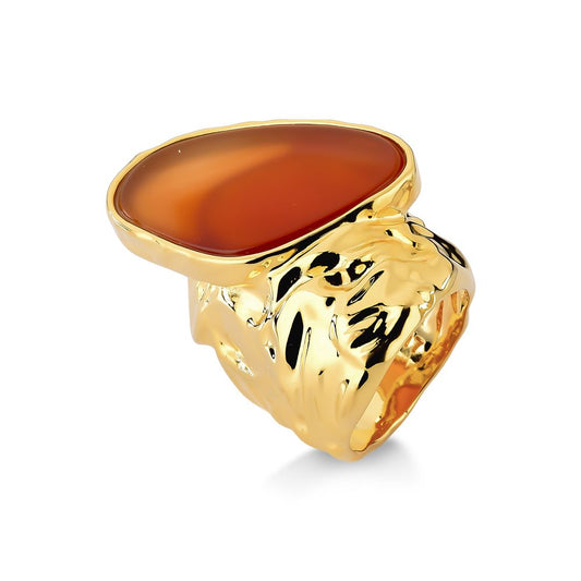 RING HERANÇA - RED AGATE - ÂMAGO