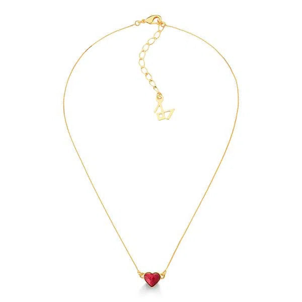 PRINCESS LOVE NECKLACE - RED FELDSPAR - ICONIC
