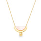 NECKLACE CRESCENTE - MOTHER OF PEARL - DROPS ICONIC