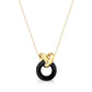 NECKLACE APEGO - BLACK OBSIDIAN - TRAJETOS