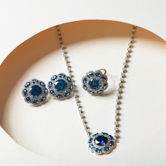 JASMIN SET - SAPPHIRE - ETERNO