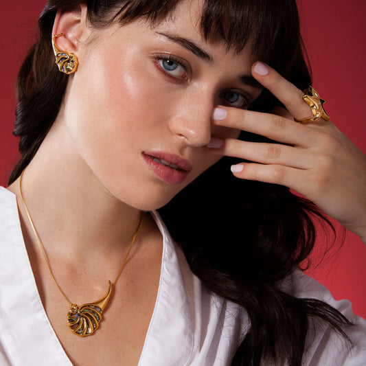 LEIRIS NECKLACE ABALONE - FLASH SALE