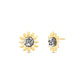 JARDIM EARRING - METALIZED DRUZE - ICONIC DESEJO