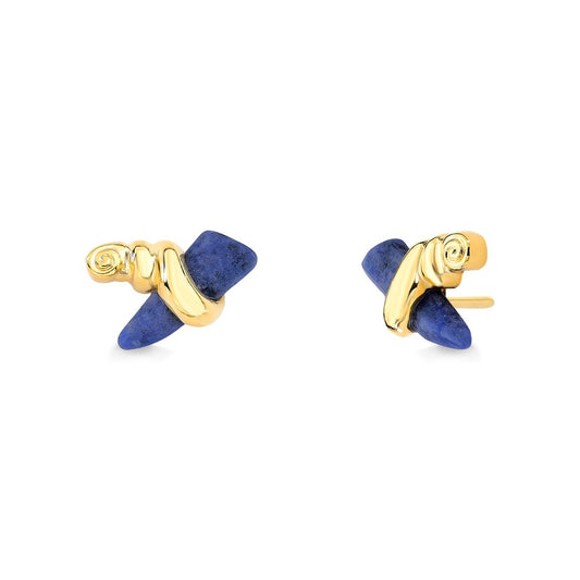 RENE EARRING - BLUE QUARTZ - SURREABISMO