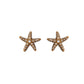 EARRING STAR S VINTAGE GOLD - LUMIERE