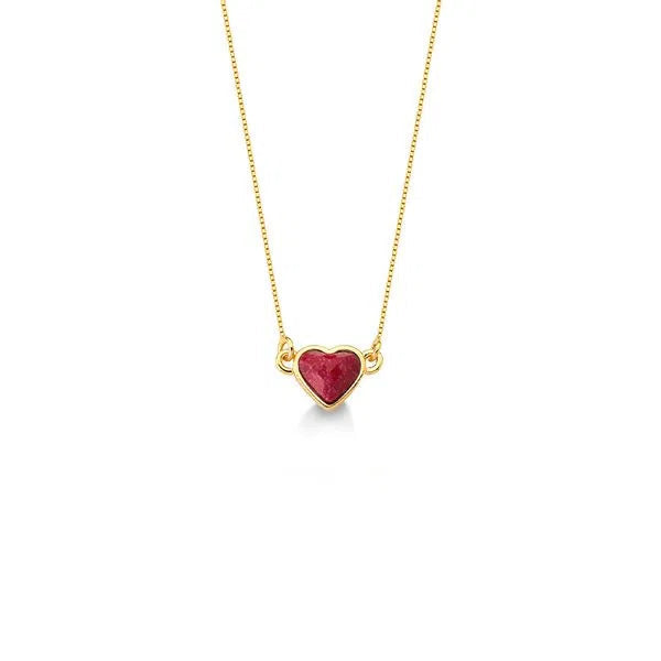PRINCESS LOVE NECKLACE - RED FELDSPAR - ICONIC