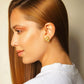 EARRING CLASSIC TRIPLE S CRYSTAL - LUMIERE