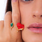 FLORESCER RING - FLOR E SER AMOR