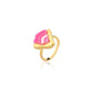 TERRE RING - PINK AGATE - ICONIC DESEJO