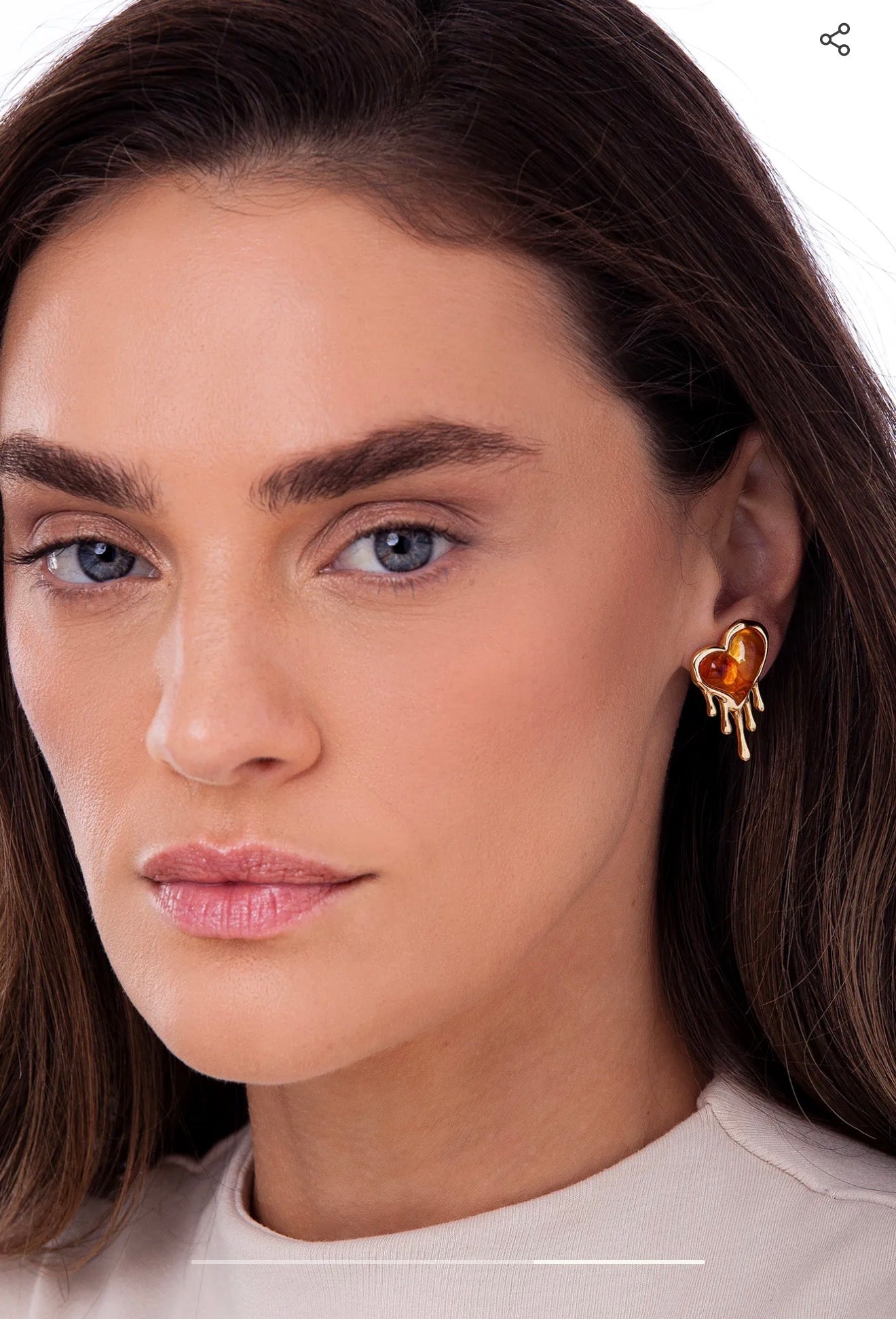 DELIRIO EARRING CARAMEL- ICONIC DESEJO