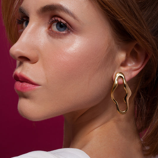 MARGE M EARRING - ICONIC DEC