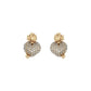 BRINCO AMOR SAGRADO CRAVEJADO OURO