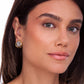 SOLEIL BABY EARRING PLATINUM DRUSY - ICONIC JUNE 2024
