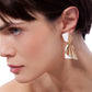 KIREI EARRING WHITE PORCELAIN - ECOA