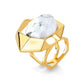 IKIGAI RING WHITE HOWLITE - ECOA