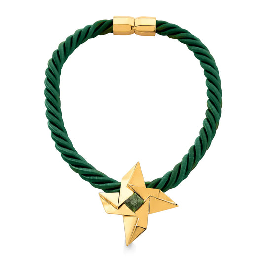 KAZE CHOKER GRENN JASPER- ECOA