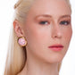 OLIMPO EARRING - RHODOCHROSITE- ICONIC